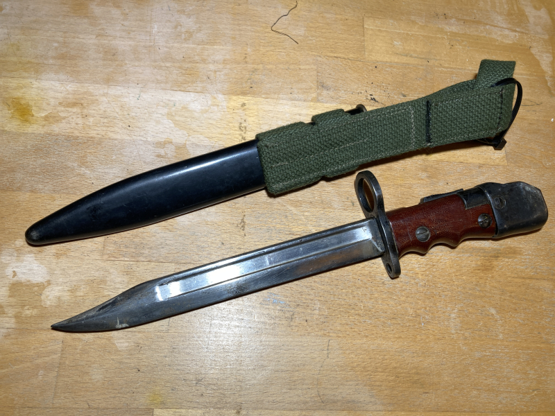 Original British Army Enfield No 7 MK1 Bayonet Bajonett – Bild 3