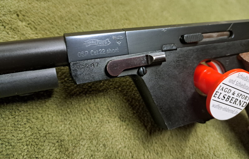 Walther OSP Matchpistole cal.22 Short – Bild 2