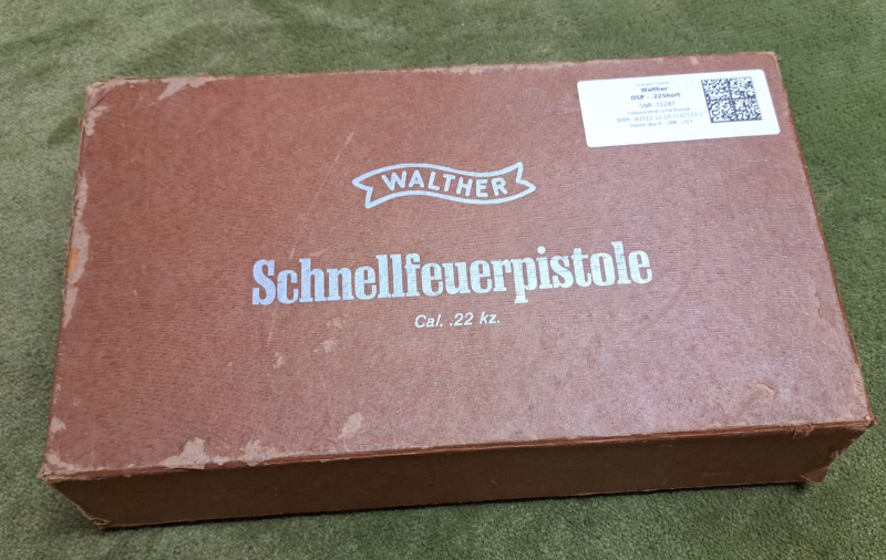Walther OSP Matchpistole cal.22 Short – Bild 5
