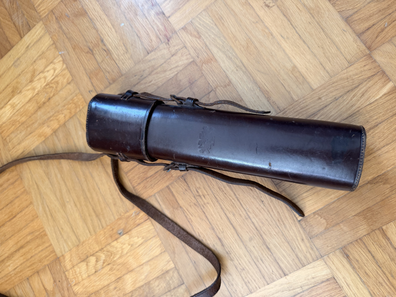 Voigtländer Braunschweig Skopar B Zielfernrohr mit original Lederköcher - Sammlerstück – Bild 2