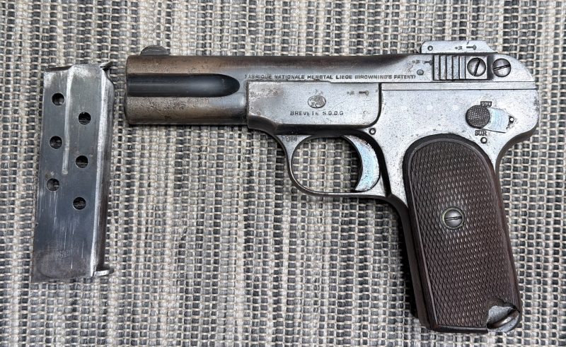 FN Pistole 1899 / 1900 selten – afbeelding 2