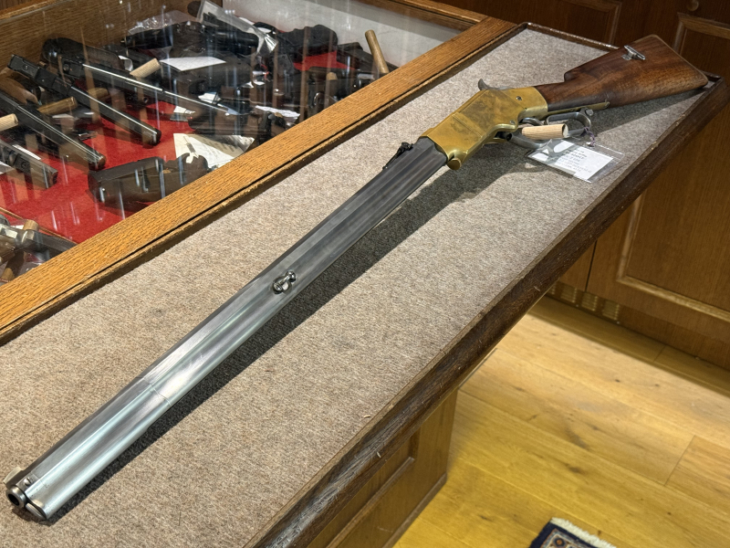 Unterhebelrepetierer UHR Original Hege Henry Mod. Winchester M1860 Kal. .44-40 WCF – Bild 2