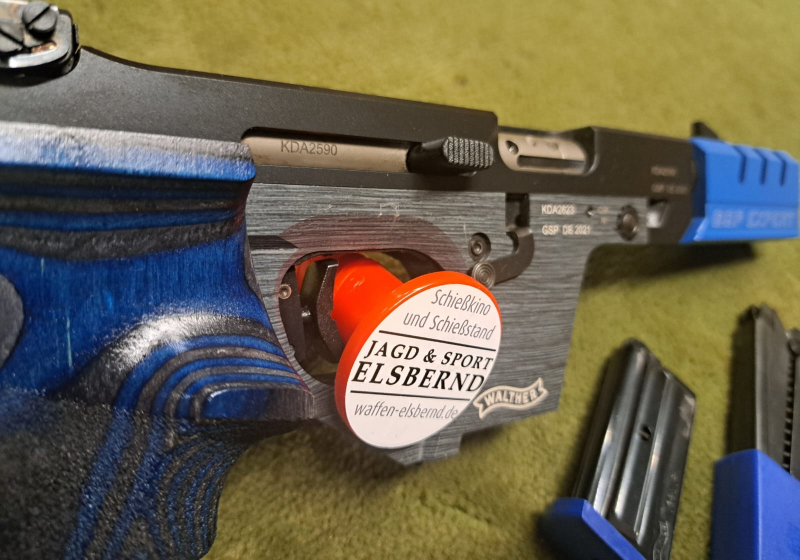 Walther GSP Expert Matchpistole cal. 22 LR mit Wechselsystem cal.32 S&W long WC – Bild 3