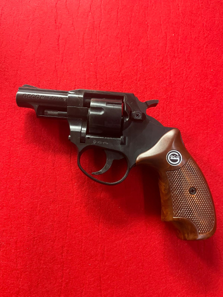 GECO Mod. 722 G, 22 lang, PTB 430, W. Germany, Schreckschuss Revolver – Bild 1