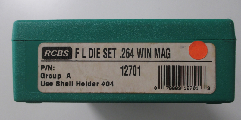RCBS Die Set .264WinMag – imaginea 2