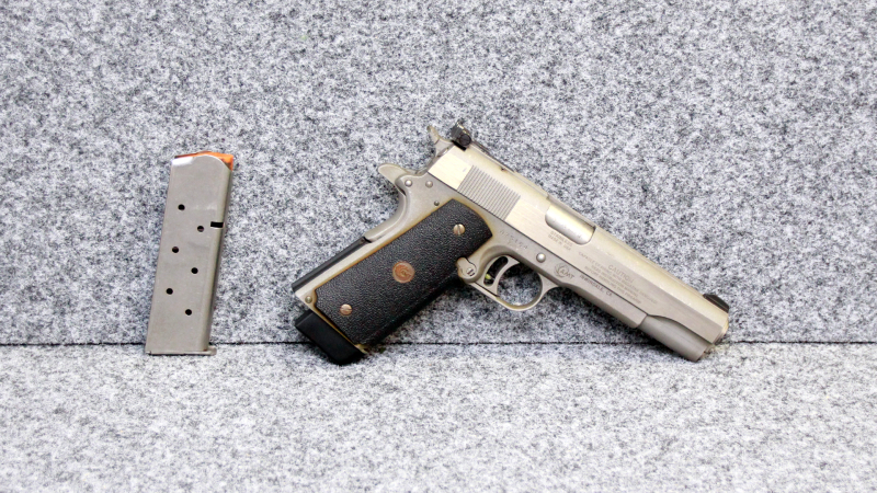 AMT Hardballer .45 Auto – veredelter 1911er-Klassiker in Stainless Steel - Bekannt aus Terminator 2 – Bild 2