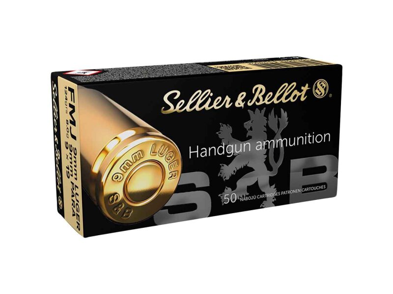 1000 Schuss / S&B 9mm VM 8,0g / 124grs. – Bild 2