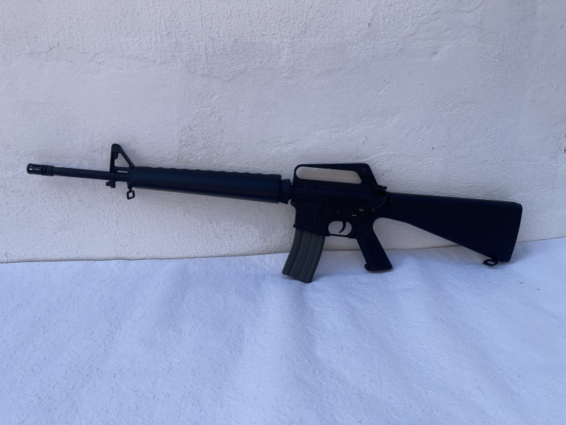 Airsoft M16A1 Sturmgewehr - wie COLT US ARMY Replica Vietnam Krieg AR15 – Bild 5
