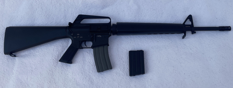 Airsoft M16A1 Sturmgewehr - wie COLT US ARMY Replica Vietnam Krieg AR15 – Bild 2