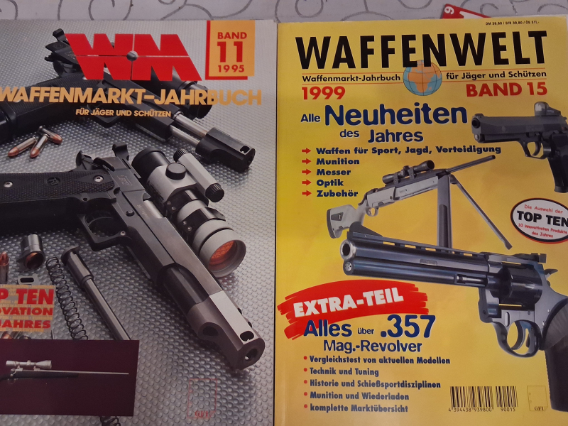 Bücherkonvolut Waffenwelt und DWJ Hefte – Bild 2