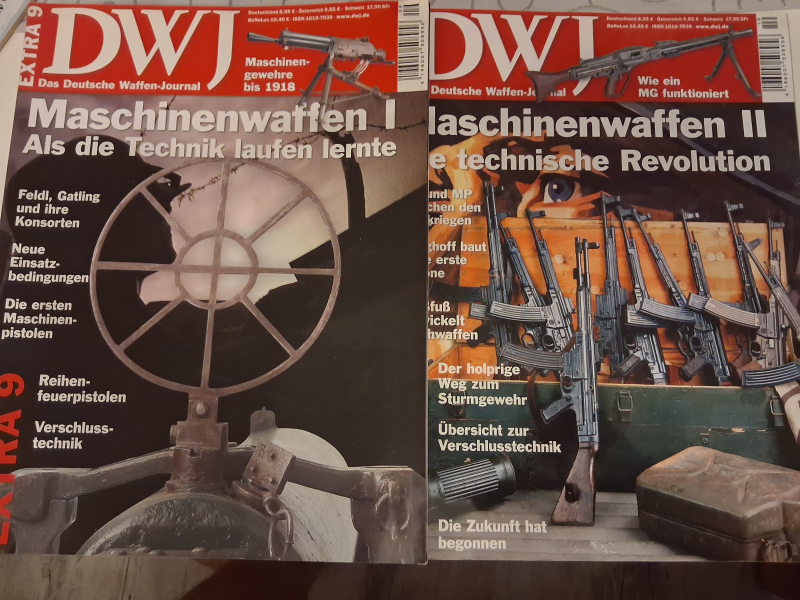 Bücherkonvolut Waffenwelt und DWJ Hefte – Bild 4