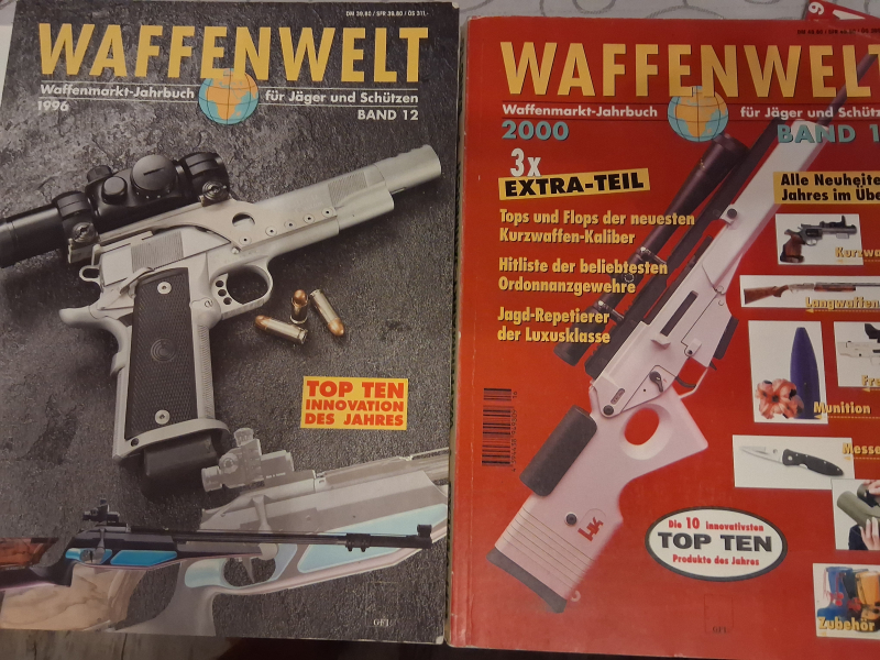 Bücherkonvolut Waffenwelt und DWJ Hefte – Bild 3
