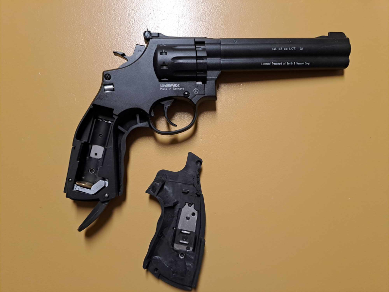 Smith & Wesson Revolver CO2 586-6 4,5 mm S&W – Bild 5