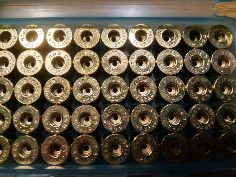 .38 spezial Hülsen von S&B in Boxen, 150 St neu – Bild 1
