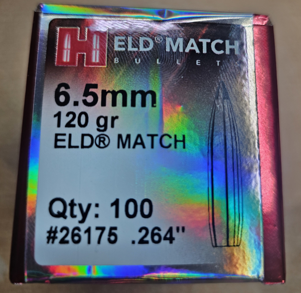 Hornady ELD Match 120gr. 6,5mm, 2 X 100 Stück – Bild 2