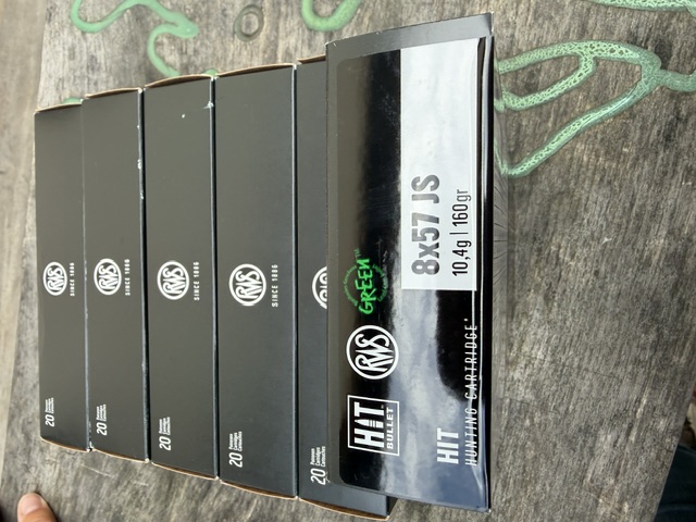 Munition RWS HIT 8x57IS 6 Schachteln 120 Schuss – Bild 3