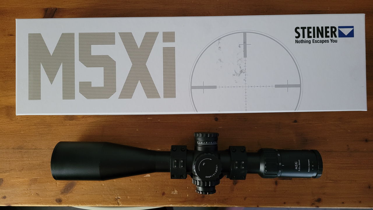 Steiner M5Xi 5-25, Absehen MSR-2, inkl. ERATAC Blockmontage GEN-2 mit Hebel – Bild 1