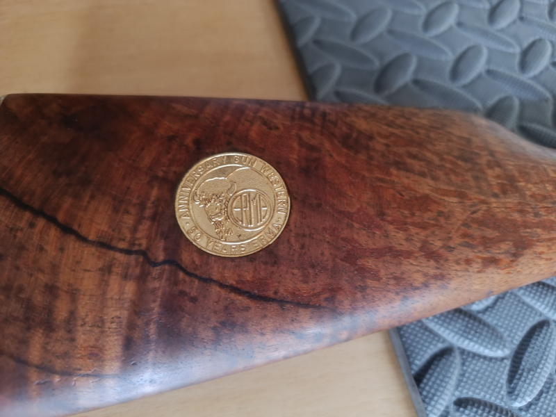 Sonderedition Erma EG71 UHR .22lr 50 Jahre in Gold – Bild 3