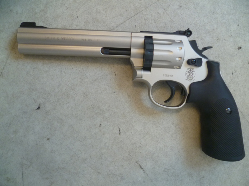 CO2-Luftpistole Smith & Wesson 686 6" 4,5mm Diabolo – Bild 2