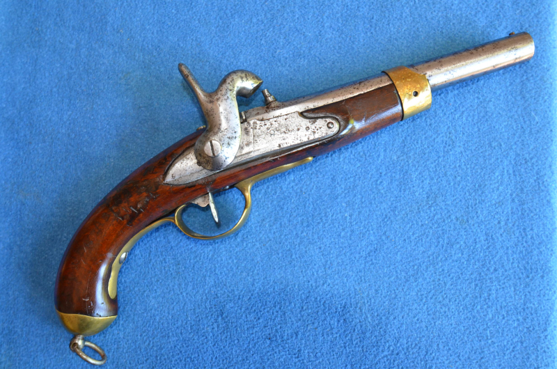 ORIGINAL VORDERLADER PISTOLE FRANKREICH 1815 – Bild 1
