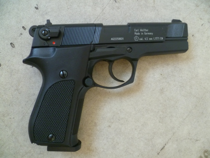 CO2-Luftpistole Walther CP 88 4,5mm Diabolo – Bild 3