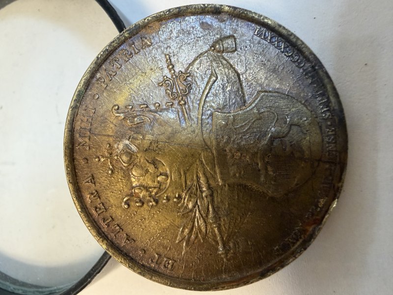 Originale Krönungsmedaille 1836 Maria Anna von Savoyen – Prag 1836 – Bronze – Bild 4