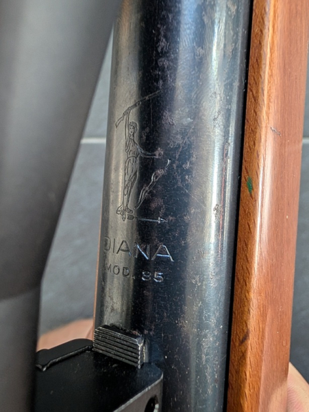 Diana 35 S 5,5mm ohne F 1969 Weitschuss Luftgewehr SELTEN! – Bild 4