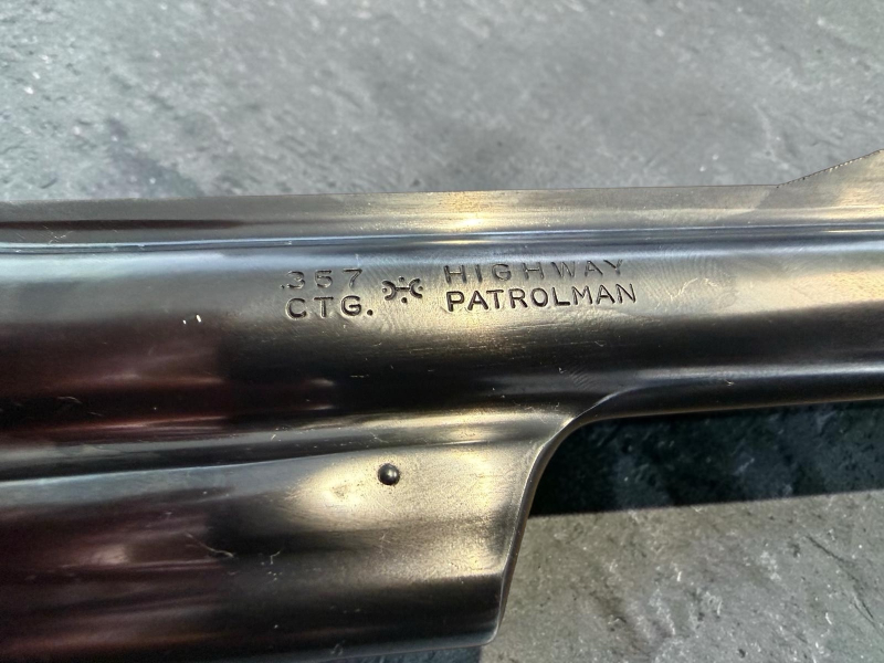 Smith & Wesson Highway Patrolman, Kaliber .357 Magnum – Bild 2