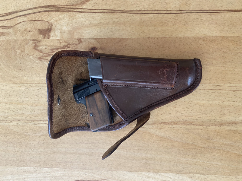 Kleine Pistolentasche, braun – slika 5