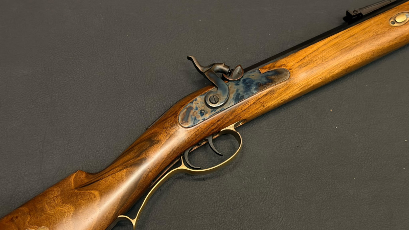 Perkussionsbüchse MAVI „Hawken Rifle“ Kal. .45 (BlackPowder) | Stecher | Oktagonlauf | Vorderlader – Bild 2