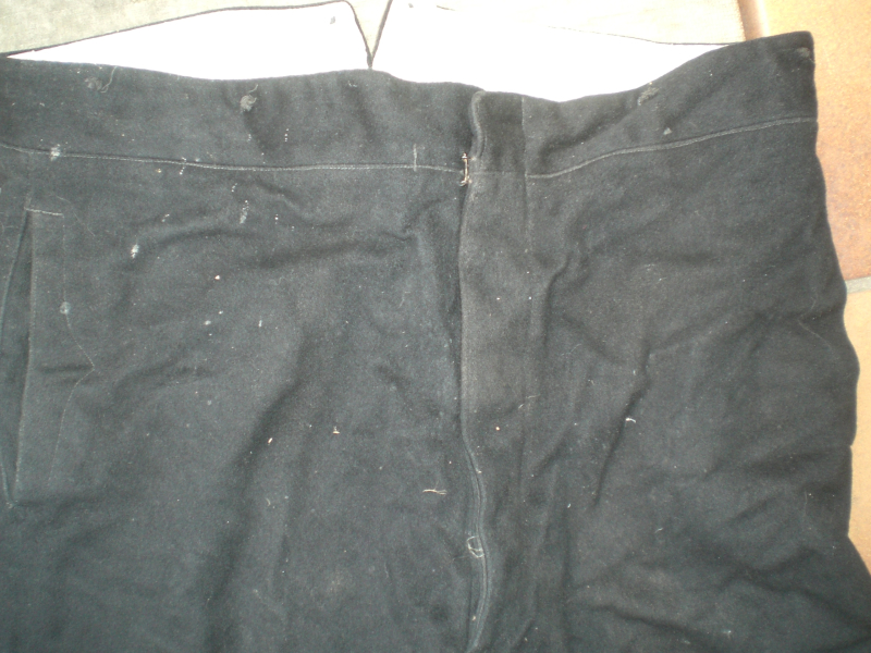 unbekannte schwarze Wollhose ca um 1890 – Bild 2