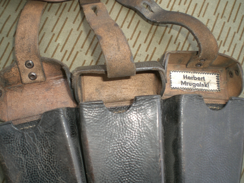 HII Patronentasche Wehrmacht 2. Weltkrieg – Bild 4