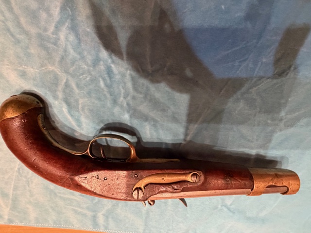 Steinschlosspistole 1798 vermutlich Offizier – Bild 2