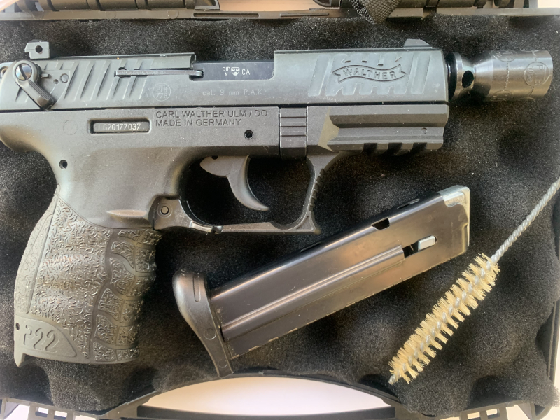 Walther P22Q Black 9mm – zdjęcie 2