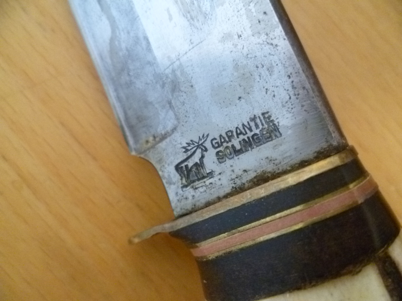 Bowie Messer Solingen Garantie Hirsch – Bild 2