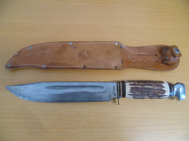 Bowie Messer Solingen Garantie Hirsch – Bild 1