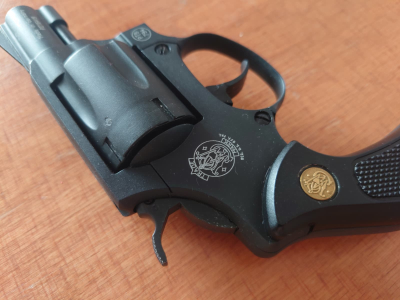Smith & Wesson Chiefs Special Schreckschussrevolver Kal. 9mm R.K. brüniert – Bild 3