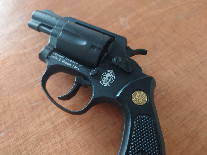 Smith & Wesson Chiefs Special Schreckschussrevolver Kal. 9mm R.K. brüniert – Bild 2