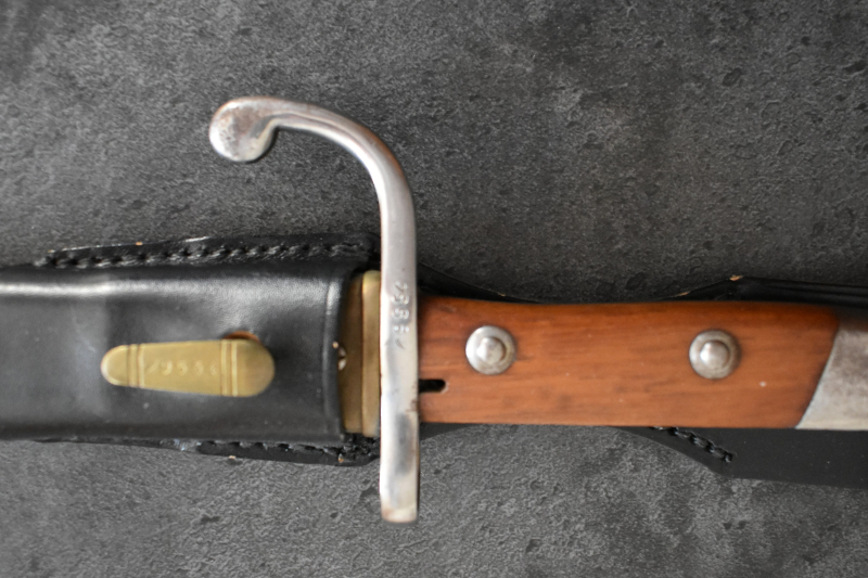 Gut erhaltenes Bajonett (Seitengewehr) – billede 3