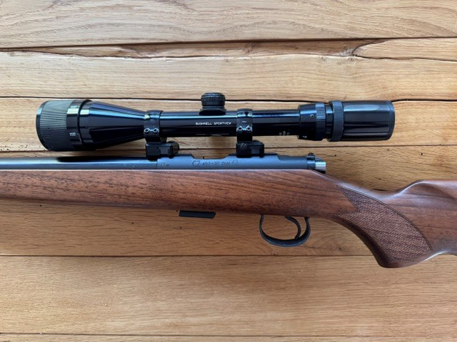 CZ Brünner KK Büchse ZKM 452-2E Kal. .22LR wie neu m. ZF Bushnell – Bild 2
