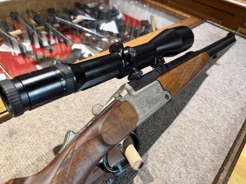 Blaser BS Mod 750/88 kal 7x65R- 5,6x50R Mag mit Zeiss ZF – Bild 2