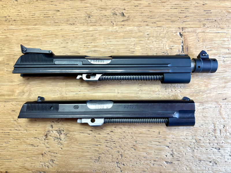 Sportpistole Set SIG - P210 Kal 9mm Luger mit WS 7,65mm Luger & .22 LR – Bild 6