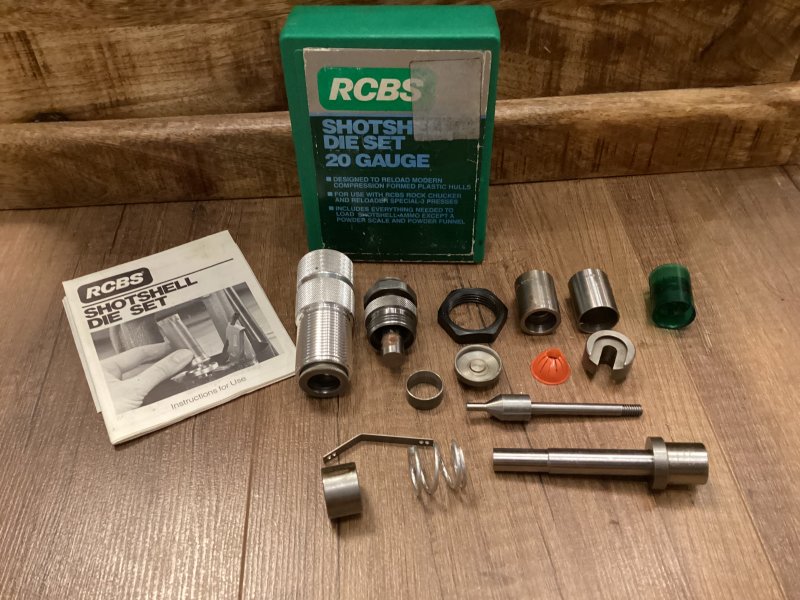 RCBS Shotshell DIE Set 20 Gauge Matrizensatz – nuotrauka 2
