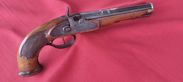 attraktive Perkussionspistole, ca. 1840 – immagine 1