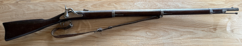 Neuproduktion Vorderlader Perkussion Gewehr, US Springfield Modell 1861, Armi Sport Italy, Kal. .58 – image 1