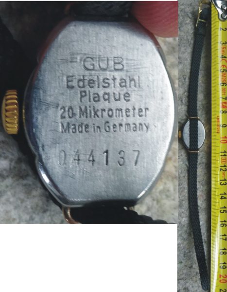 Orig. GUB Glashütte Damenuhr – billede 2