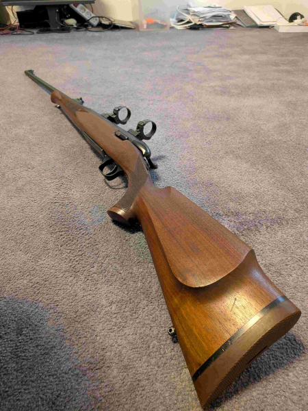 Browning Mod. European, .300 WinMag, inkl. EAW Schwenkmontage – Bild 4