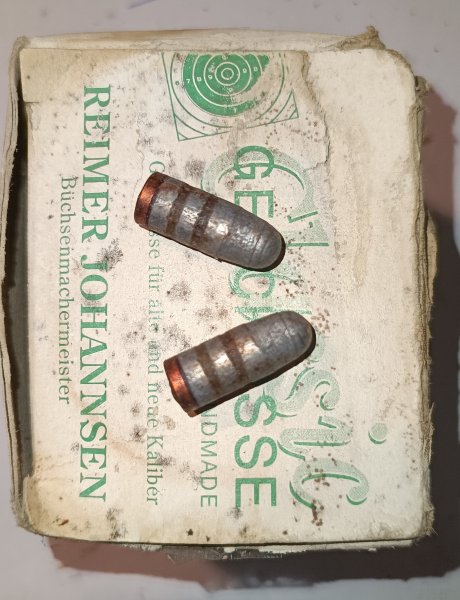 100 Stück Bleigeschosse mit Gascheck, Reimer Johansen, .323 - 160 – Bild 2