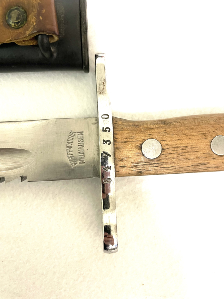 Schweizer Pionier-Bajonett / Säge-Bajonett M1914 – Bild 2