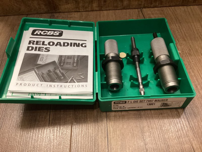RCBS 2fach FL DIE Matrizen Set 7x57 Mauser – billede 1